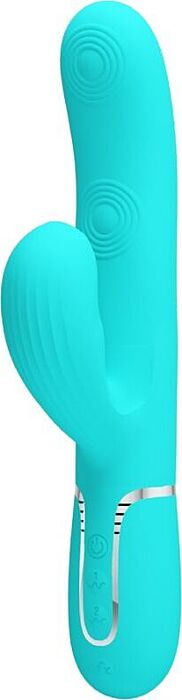 Vibrador Rabbit Pretty Love Perlita Verde Água