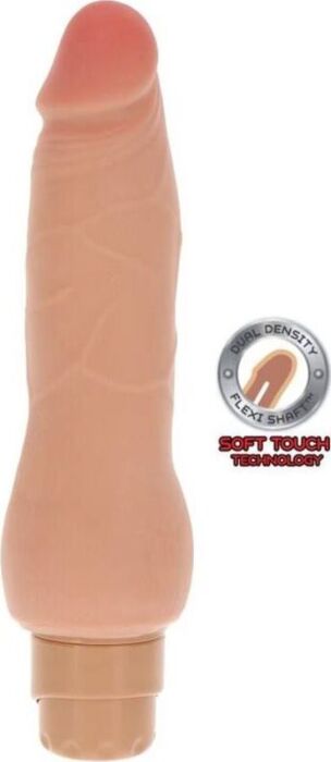 Obtenha Real Vibrador Natural de Dupla Densidade Suave