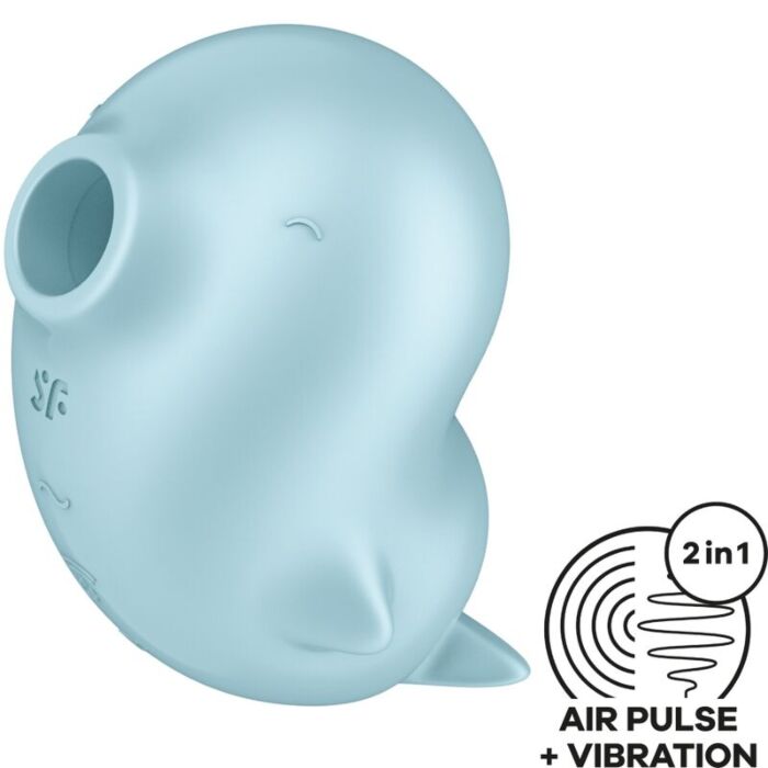 Vibrador Satisfyer Sassy Seal Ondas de Pressão Vibrador Satisfyer Sassy Seal Ondas de Pressão