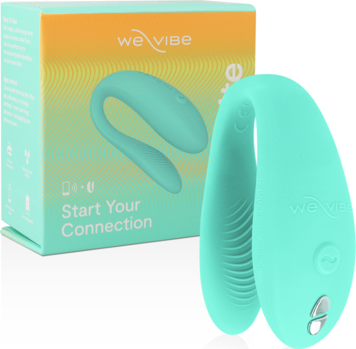 Vibrador We-Vibe Sync Lite Turquesa para Casais