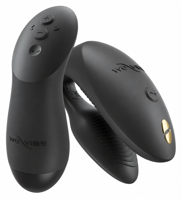 Vibrador para casais WE-VIBE CHORUS PRO preto acetinado