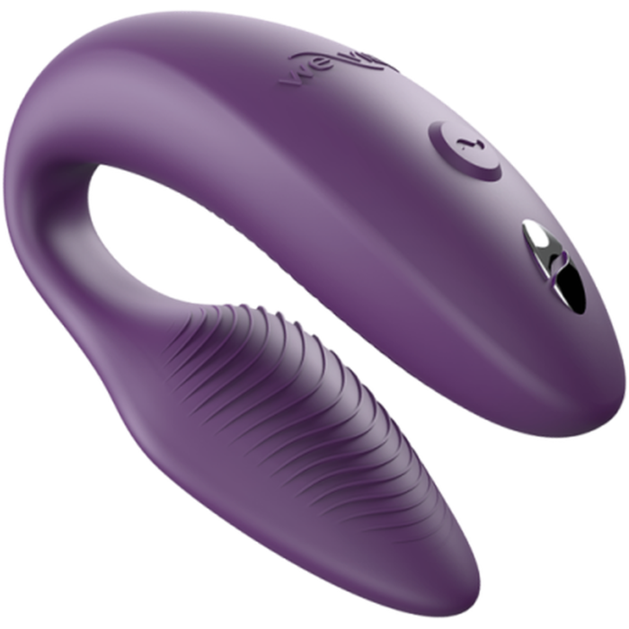 Vibrador para casais WE-VIBE SYNC 2 ajustável roxo