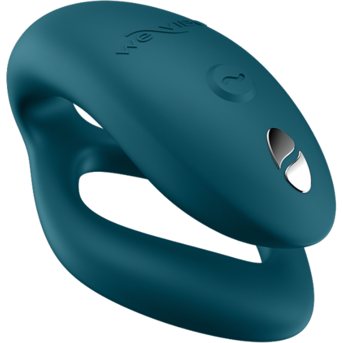 Vibrador ajustável para casais WE-VIBE Sync 2 Verde aveludado