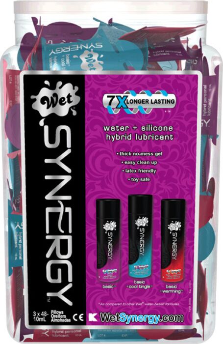 WET SYNERGY 10ML - 144PCS BOWL DISPLAY