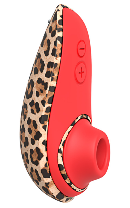 Estimulador clitoriano WOMANIZER LIBERTY 2, 8 níveis, estampado de leopardo
