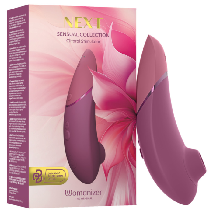 Estimulador clitoriano por sucção WOMANIZER NEXT, 14 níveis, rosa empolvado