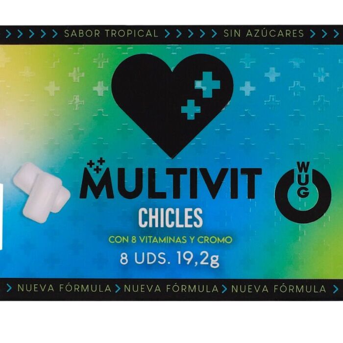 Chicle WUG GUM MULTIVIT com Melatonina e Valeriana