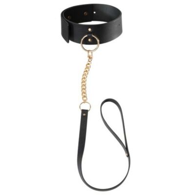 Bijoux indiscrets maze  collar negro con correa