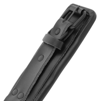 Algemas de Couro Escuro Ajustáveis