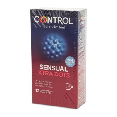 Controlo Sensual Dots 12uds