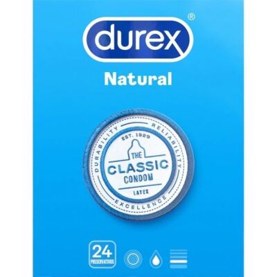 Preservativos Durex Natural, 24 Unidades

Preservativos Durex Natural, 24 Unidades