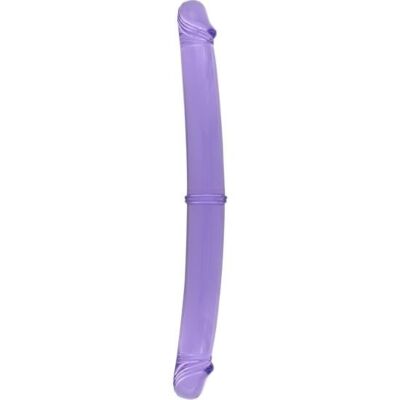 Pênis Duplo Roxo 30cm
