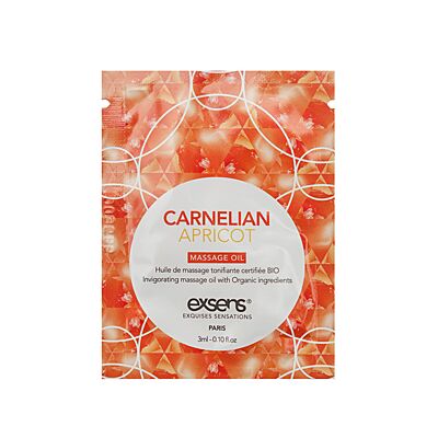 Óleo de Massagem Carnelian Apricot Exsens 3 ml
