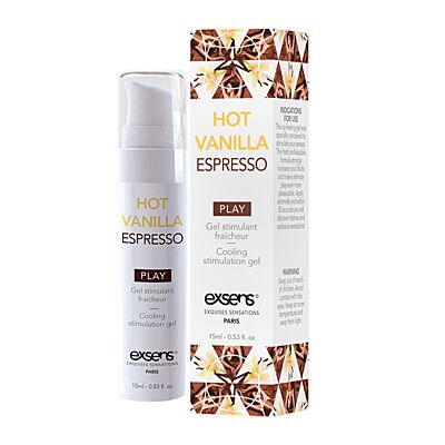 Gel estimulante Exsens Hot Vanilla Espresso 15 ml