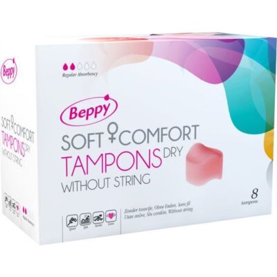 tampões Beppy clássicas 8 pcs
