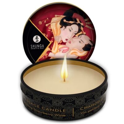 Vela Massagem Sensual Shunga Caress 30ml