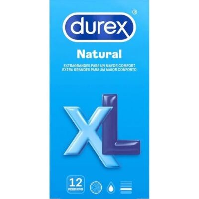 Preservativos Naturais XL Durex 12 unid.