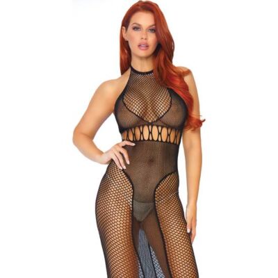 Vestido Halter Vermelho Noir