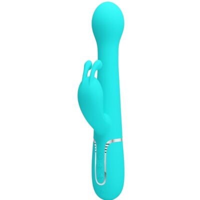 Vibrador Rabbit Pretty Love Dejon Verde Água