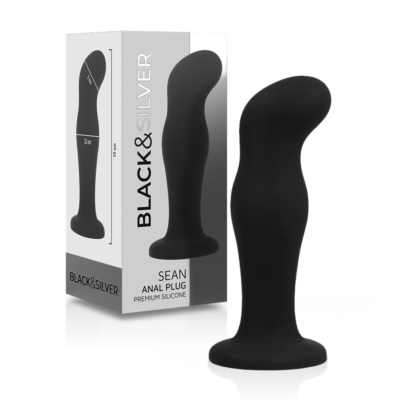 Plug Anal BLACK&SILVER Sean Premium Silicona