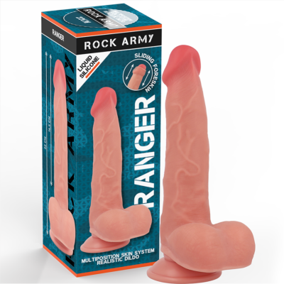 Dildo Rock Army Ranger Silicone Realista 22 cm