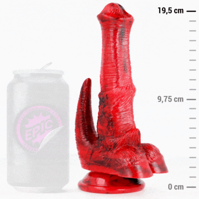 Dildo EPIC Vulcanus Dragão da Noite - Prazer Intenso