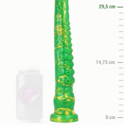 Dildo EPIC Hylos Verde | Prazer Intenso