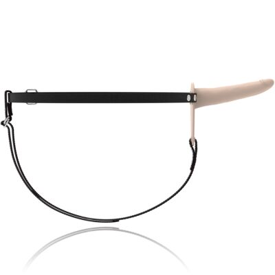 Fetish submissive arnãs silicona flesh 15cm