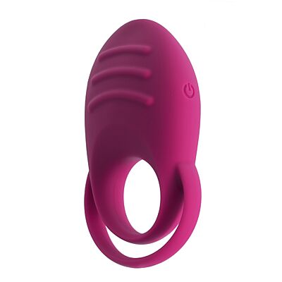 Anel vibratório S Pleasures Dual Cock Ring