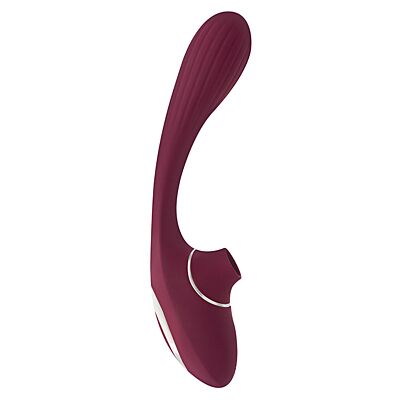 Vibrador de dupla estimulação S Pleasures Dual Suction
