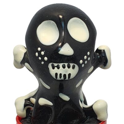 Preservativo Decorativo Condomerie Calavera Negra
