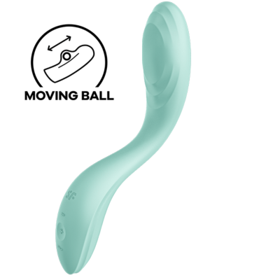 Vibrador Ponto G Verde: Rollgasm