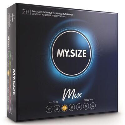 Pack Mix Preservativos MySize 53mm - 28 unidades