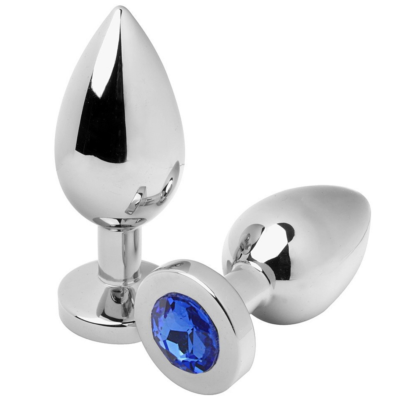Plug Anal Diamante Azul