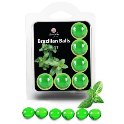 Conjunto Mentolado de Bolas Brasileñas Secretplay