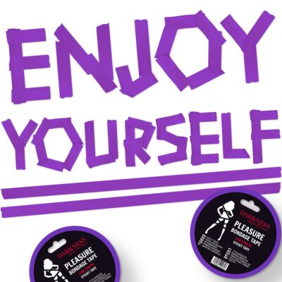 Fita Bondage Lilás Sedutora