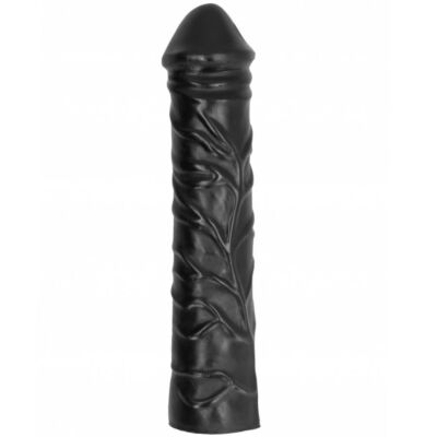 Dildo Fisting Preto Suave 32cm