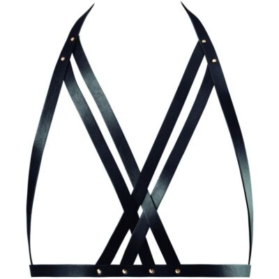 Bijoux indiscrets maze sujetador con correas - negro