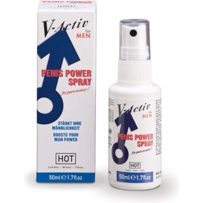 V Hot-activ homem spray de ereção potenciador