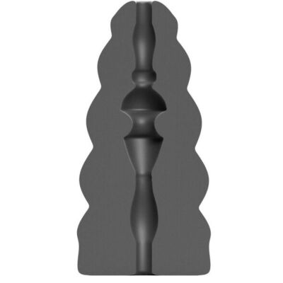 Masturbador All Black Flick 17cm - Sex Shop