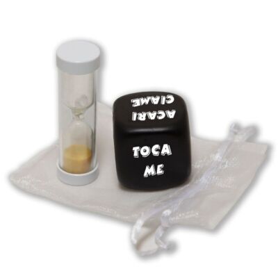 Diabo Ardente - Dado de Ação com Ampulheta