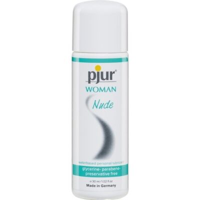 Pjur Woman Nude Lubrificante Base Água 30 ml para pele sensível e alergias