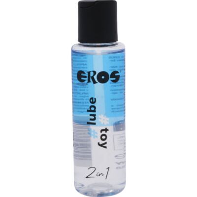 Eros Lubrificante Toy 100 ml - Lubrificante 2 em 1 para Brinquedos e Prazer