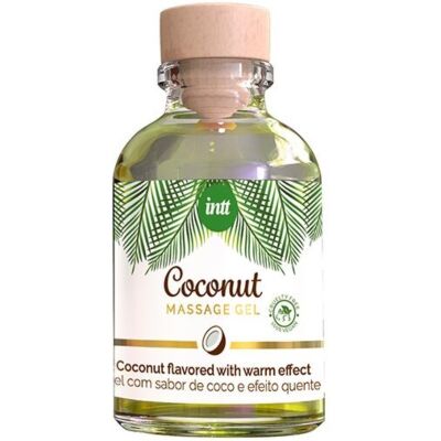 Intt Gel de Massagem Vegano de Coco com Efeito de Calor 30ml