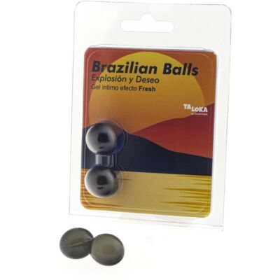 Explosão de Aromas de Bolas Brasileiras Gel Excitante Efeito Fresh - Massagem e Prazer intensos