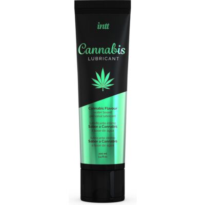Lubrificante à base de água com sabor a cannabis 100ml