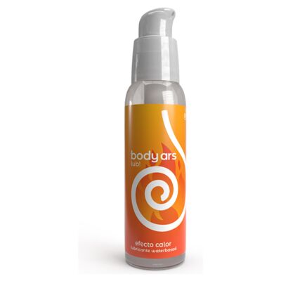 Lubrificante efeito calor Body Ars 100ml | Sem conservantes e duradouro