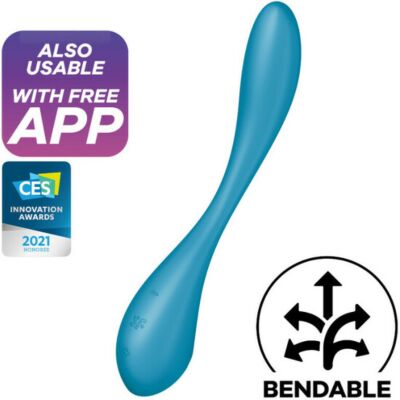 Satisfyer G-Spot Flex 5 Vibrador Multi Azul - Sex Shop SEO