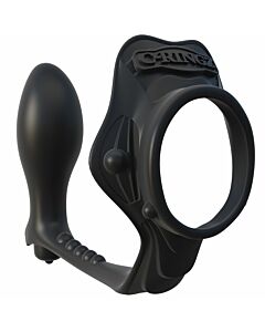 anel duro potenciador Fantasia c-ring rocha com plug anal