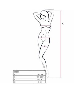 Bodystocking Felicidade Branca